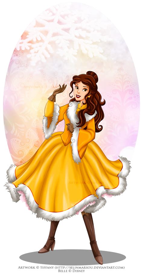 Winter Princess - Belle by selinmarsou on DeviantArt