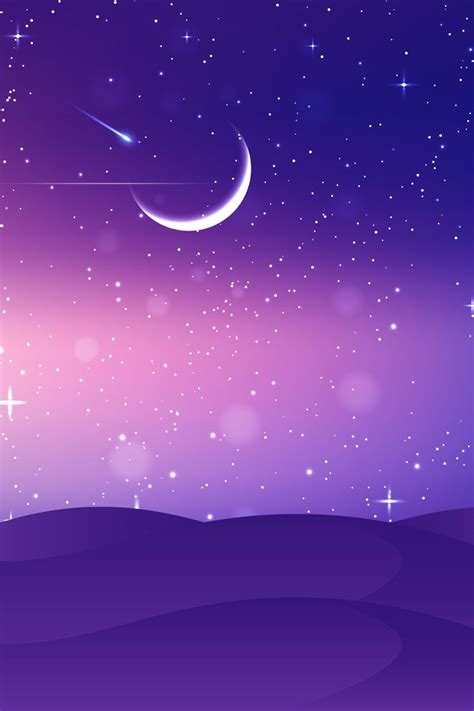 Moon And Stars Aesthetic Wallpapers - Wallpaper Cave