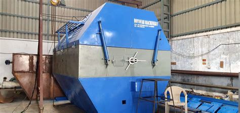 Close Oven Rock And Roll Rotational Moulding Machine