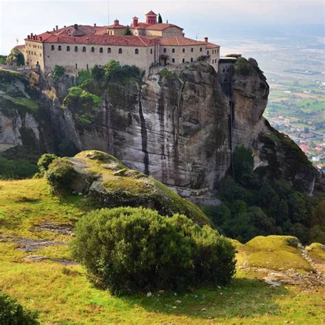 Agios Stephanos Monastery At Meteora Monasteries — Stock Photo