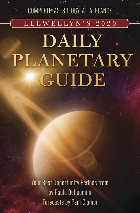 Llewellyn S 2020 Daily Planetary Guide Complete Astrology At A Glance