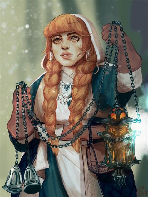 Character Portraits Female Dwarf Character Art