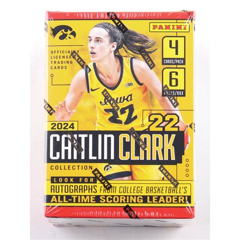 Panini Caitlin Clark Collection Basketball Blaster Box With