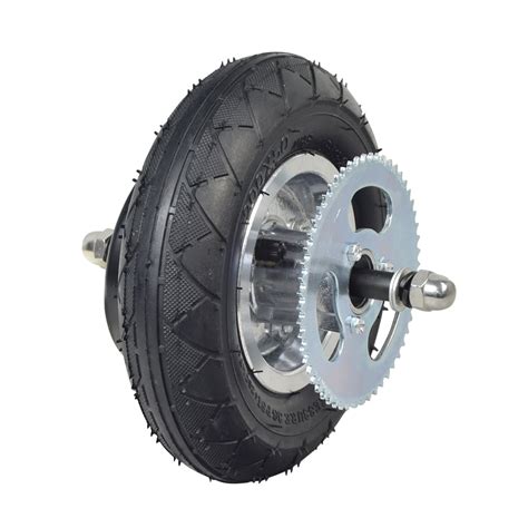 AlveyTech 200x50 Rear Wheel Assembly With Bearings Tire Tube Brake