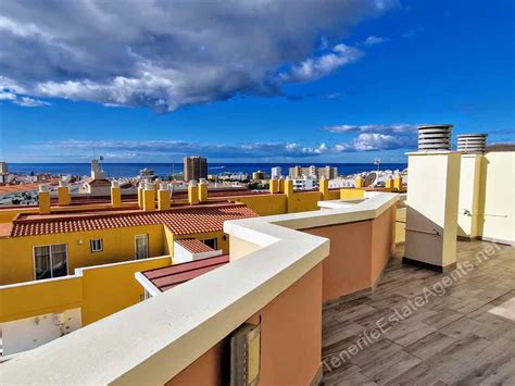 4 Bed Penthouse Apartment With Roof Terrace For Sale Los Cristianos