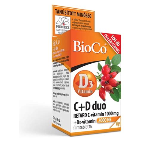 Bioco C D Duo Ne Csal Di Csomag Filmtabletta Db Ipon