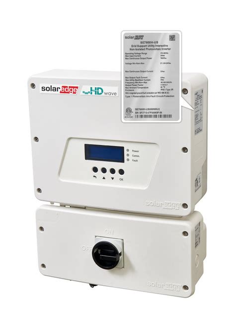 SolarEdge Inverter Lineup Now Meets UL 1741 SA Certified As Smart