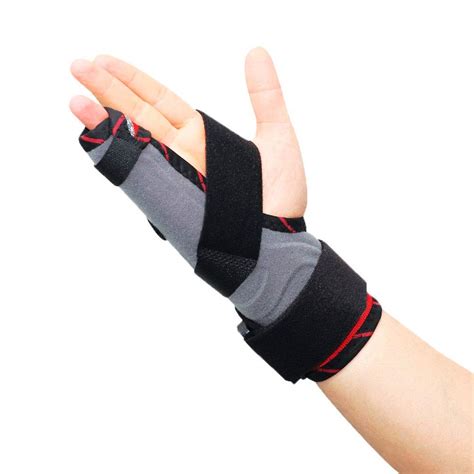 Ortonyx Pinky Finger Splint Boxer Fracture Brace Immobilizer For Broken Fingers Metacarpal