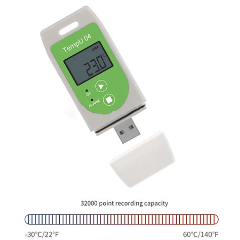 Usb Temperature Data Logger 32000 Capacity Temperaturerecorder Pdf