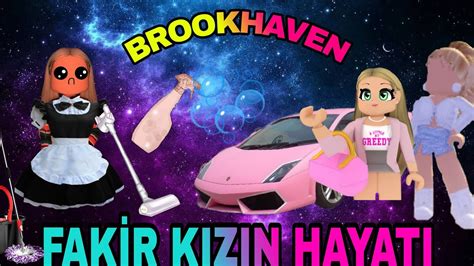 Roblox Brookhaven Aile Hikayesi Fakir Kızın Hayatı Brookhaven Aile