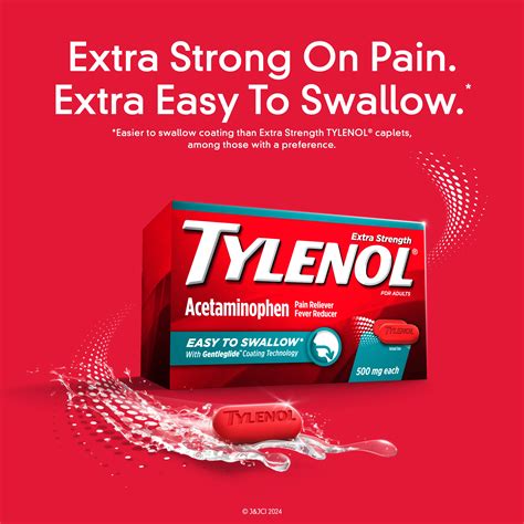 TYLENOL® Easy to Swallow Caplets for Fast Pain Relief | TYLENOL®