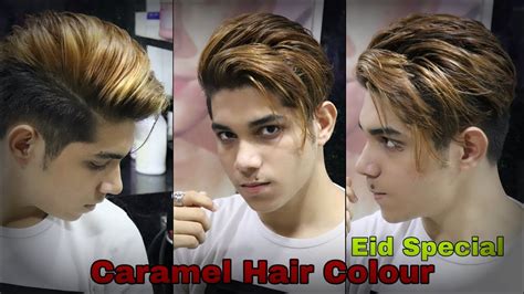 My Caramel Hair Color Hair Color For Man 2019 Eid Special Yusuf Khan Youtube