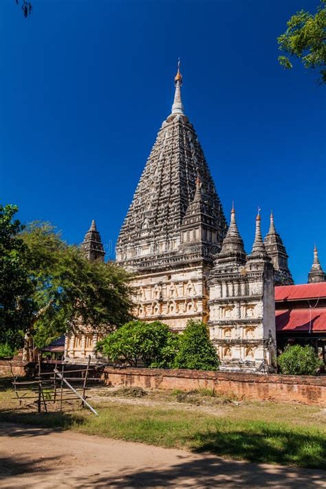 Mahabodhi Paya Is An Ancient Hindu Temple In Bagan Myanmar Burma Stock