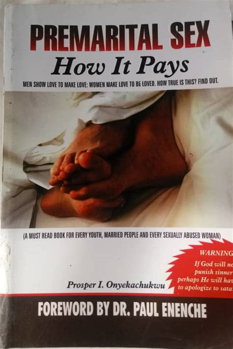 Premarital Sex How It Pays Buybooks Ng