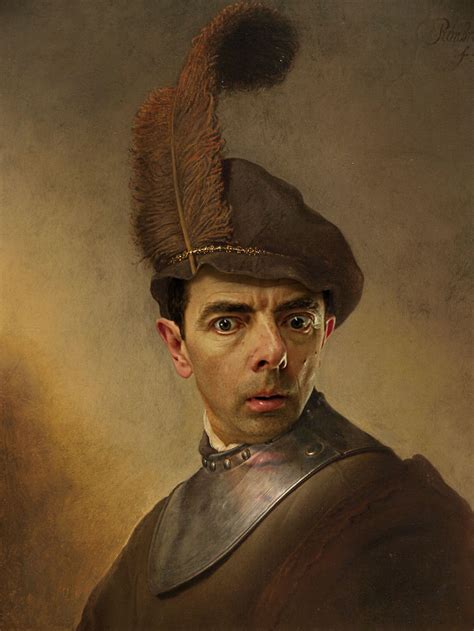 Rodney Pike Humorous Illustrator Rembrandts Soldier Bean Ii Bean