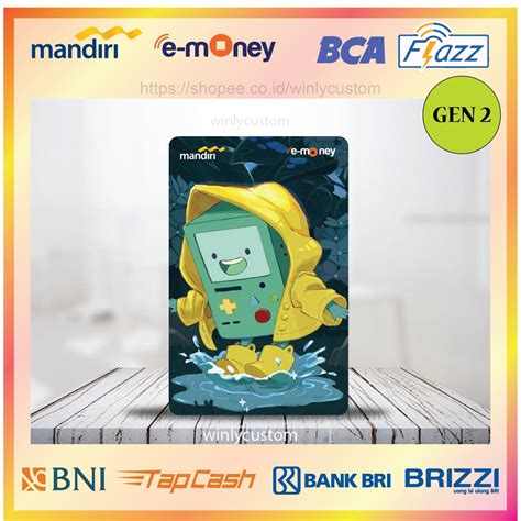 Jual Kartu Emoney E Toll Anime Adventure Time Bmo Rain E Money Mandiri