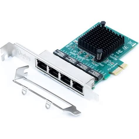 Carte Réseau Gigabit PCIE pour I350 T4 Donkey pc Cdiscount Informatique