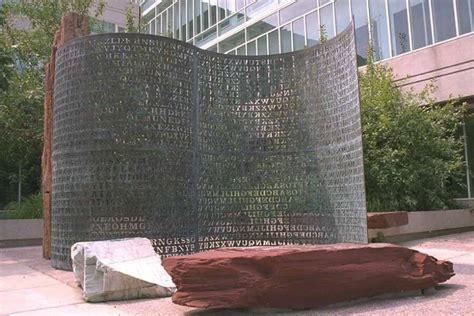 Kryptos The Cia Sculpture With An Encrypted Message