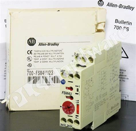 PLC Hardware Allen Bradley 700 FSM4UU23 Series B Surplus Open Pre Owned