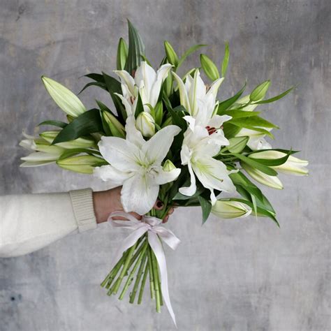 Lilies Scented Care Flower Delivery Panda Flowers