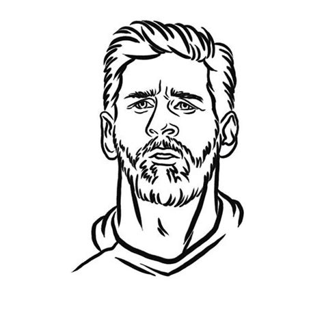 Messi Drawing Easy at GetDrawings | Free download