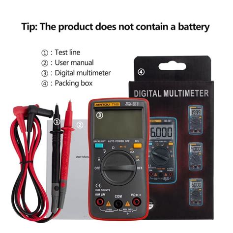 ANENG VC1010 Digital AC DC Voltage Detectors Smart Non Contact Tester