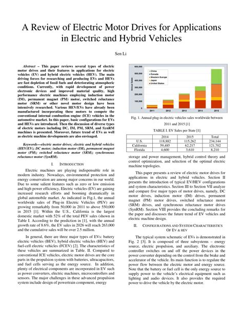 (PDF) A Review of Electric Motor Drives for Applications in Electric ...