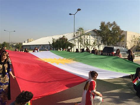 Kurds Celebrate Kurdistan Flag Day