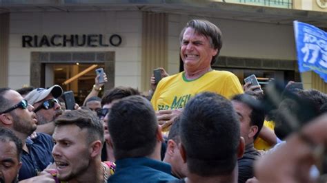 Jair Bolsonaro Brazils Presidential Front Runner Stabbed At Rally