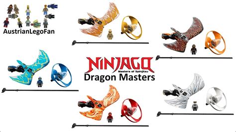 Lego Ninjago Dragon Masters Compilation Of All Sets YouTube