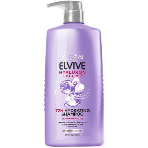 L Oreal Paris Elvive Hyaluron Plump Hydrating Shampoo With Hyaluronic