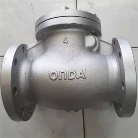 Jual Swing Check Valve Onda Cast Iron Jis 10k 2 Inch Flange Jakarta