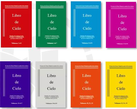 Libro Del Cielo Set Completo Volumenes Por Sierva De