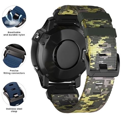 Correa De Nailon Para Garmin Tactix 7 Pro Pulsera El Stica Para