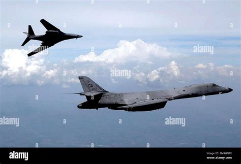 Un Bombardero B 1b Lancer De La Fuerza Aérea De Los Estados Unidos Usaf Procedente De La 116th