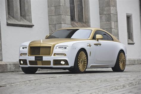 Mansory S Rolls Royce Wraith Palm Edition Dazzles With Gold