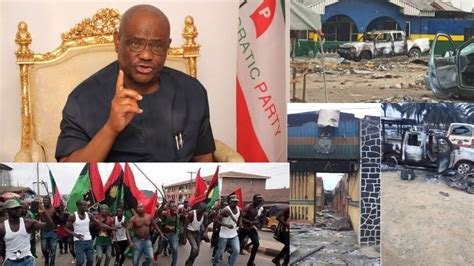 Unbelievable Gov Wike Sends Warning Message To Ipob Leader Mazi