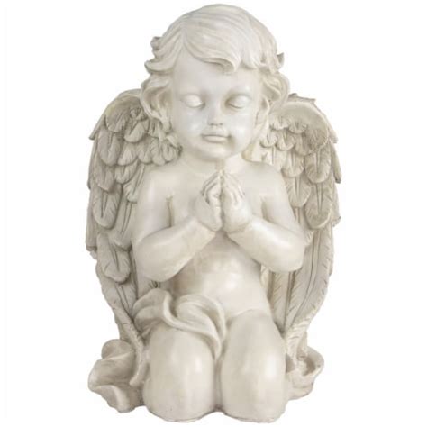 Northlight Kneeling Praying Cherub Angel Outdoor Garden Statue