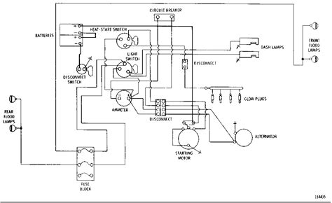 Caterpillar Volt Starter Wiring Diagram