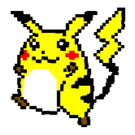 Pikachu Red And Blue Sprite Colored by EruptorMovies on DeviantArt