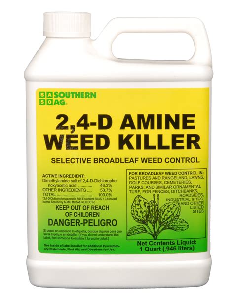 2 4 D Amine Selective Post Emergent Herbicide Eliminates Broadleaf