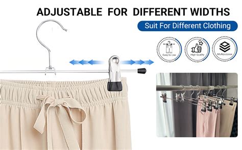 Trouser Hanger Weidmax Pant Hangers Pcs Space Saving Skirt Hangers