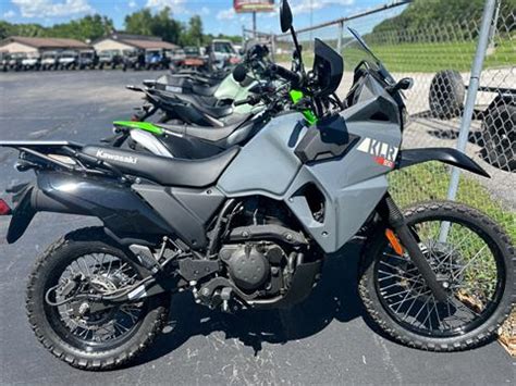 New 2023 Kawasaki KLR 650 ABS Motorcycles In Festus MO K 5163 Pearl