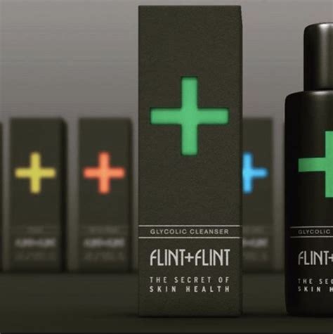 Flint Flint Haircare Packaging Glycolic Cleanser Packaging Design