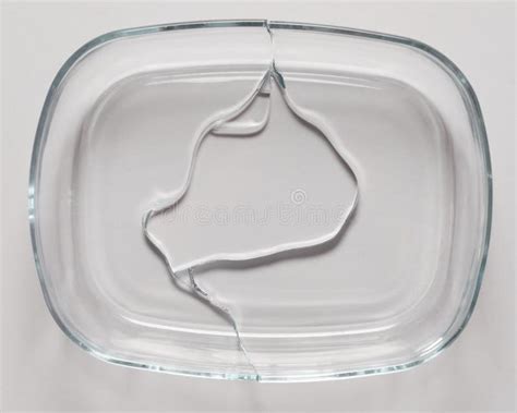 Broken Glass Bowl Stock Image Image Of Fragile Glass 255823643