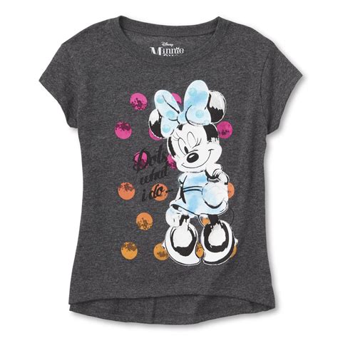 Disney Minnie Mouse Girls Graphic T Shirt