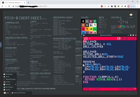 Enhanced Pico 8 Cheat Sheet