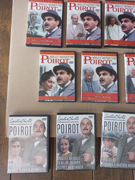 Kolekcja wielcy detektywi Hercules Poirot DVD 1 18 Kraków Kup teraz