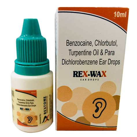 Turpentine Oil And Para Dichlorobenzene Ear Drops General Medicines At