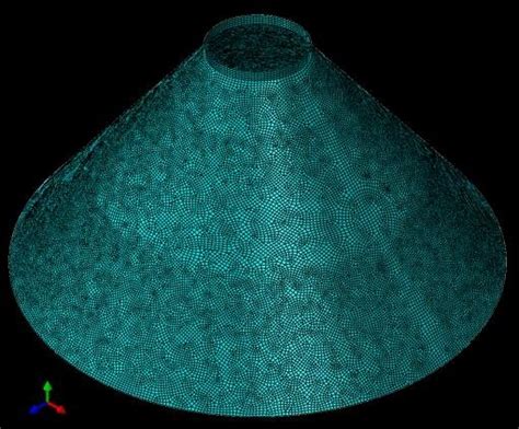 Mesh Structure Of The Models In Cosmos M On The Left And Abaqus On